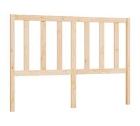 (brown, 146 x 4 x 100 cm) vidaXL Solid Wood Pine Bed Headboard Bedroom Furniture Multi Colours/Sizes
