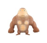 (Brown, 15*12) Gorillas Stretchy Spongy Squishy Monkey Gorilla Stress Relief Toy Vent Doll New