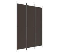 (brown, 150 x 220 cm) vidaXL 6-Panel Room Divider Fabric Privacy Screen Paravent Multi Colours/Sizes
