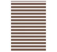 (brown, 160 x 230 cm) vidaXL Zebra Blind Black 145x230 cm Fabric Width 140.9 cm Polyester