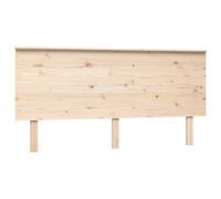 (brown, 164 x 6 x 82.5 cm) vidaXL Bed Headboard Home Bedroom Decorative Bed Header Panel Solid Wood Pine