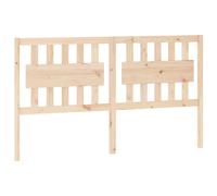 (brown, 165.5 x 4 x 100 cm) vidaXL Bed Headboard Home Bedroom Decorative Bed Header Panel Solid Wood Pine