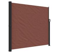 (brown, 180 x 300 cm) vidaXL Retractable Side Awning Outdoor Privacy Screen Balcony Sunshade Shelter