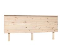 Bed Headboard Home Bedroom Decorative Bed Header Panel Solid Wood Pine vidaXL