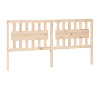 vidaXL Bed Headboard 185.5x4x100 cm Solid Wood Pine