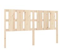 (brown, 185.5 x 4 x 100 cm) vidaXL Bed Headboard Home Bedroom Decorative Bed Header Panel Solid Wood Pine