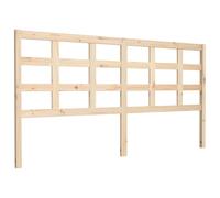 (brown, 185.5 x 4 x 100 cm) vidaXL Bed Headboard Home Bedroom Decorative Bed Header Panel Solid Wood Pine