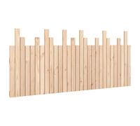 vidaXL Wall Headboard 185x3x80 cm Solid Wood Pine