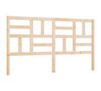(brown, 186 x 4 x 104 cm) vidaXL Bed Headboard Home Bedroom Decorative Bed Header Panel Solid Wood Pine