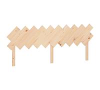 (brown, 196 x 3 x 80.5 cm) vidaXL Bed Headboard Home Bedroom Decorative Bed Header Panel Solid Wood Pine