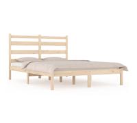 Bed Frame Solid Wood Pine 75x190 cm 100 x 200 cm