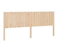 (brown, 205.5 x 4 x 100 cm) vidaXL Bed Headboard Home Bedroom Decorative Bed Header Panel Solid Wood Pine