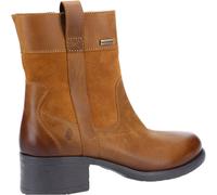 (Brown, 3 (Adults')) Hush Puppies Saskia Leather Women's Tan Boots