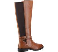 (Brown, 3 (Adults')) Hush Puppies Victoria Leather Women's Tan Boots
