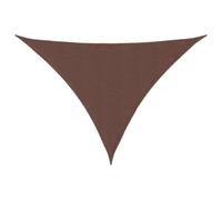 (brown, 3 x 3 x 4.24 m) vidaXL Sunshade Sail Oxford Fabric Triangular Shade Sail Sunscreen Canopy