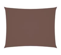 (brown, 3 x 6 m) vidaXL Sunshade Sail Oxford Fabric Rectangular Patio Shade Sunscreen Canopy