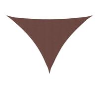 (brown, 4 x 5 x 6.4 m) vidaXL Sunshade Sail Oxford Fabric Triangular Shade Sail Sunscreen Canopy