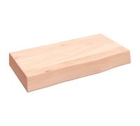 (brown, 40 x 20 x 6 cm) vidaXL Wall Shelf Wooden Floating Shelf Display Shelf Treated Solid Wood Oak