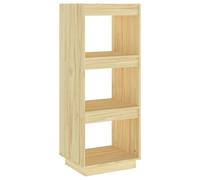 Vidaxl Book Cabinet/room Divider 40X35X103 Cm Solid Pinewood