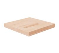 vidaXL Square Table Top 40x40x4 cm Untreated Solid Wood Oak
