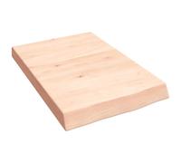 Wall Shelf Wooden Floating Shelf Display Shelf Treated Solid Wood Oak vidaXL