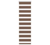 (brown, 45 x 100 cm) vidaXL Zebra Blind Dark Grey 45x230 cm Fabric Width 40.9 cm Polyester