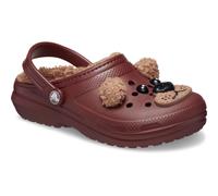 Kids' IAM Brownbear Clogs with Faux Fur Lining Brown
