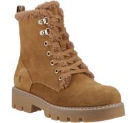 (Brown, 5 (Adults')) Hush Puppies Aurelia Suede Women's Tan Winter Ankle Boots