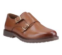 (Brown, 5 (Adults')) Hush Puppies Verity Leather Women's Tan Shoes