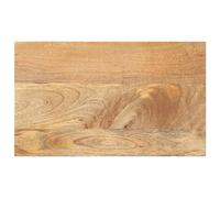 (brown, 50 x 20 x 3.8 cm) vidaXL Table Top Replacement Board Dining Table Top Rectangular Solid Wood