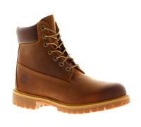 (Brown, 6.5 (Adults')) Timberland Mens Smart Boots Premium 6 Inch Lace Waterproof Leather Lace Up brown