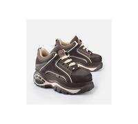 (Brown, 6 (Adults')) Buffalo 1339-14 Leather Women's Brown/Beige Trainers