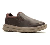 (Brown, 6 (Adults')) Hush Puppies Baylor Leather Men's Brown Loafers