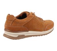 (Brown, 6 (Adults')) Hush Puppies Joseph Leather Men's Tan Lace-Up Shoes