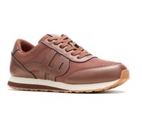 (Brown, 6 (Adults')) Hush Puppies Seventy8 Leather Men's Cognac Trainers