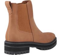 (Brown, 6 (Adults')) TOMS Bennet Leather Women's Brown Boots