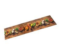 (brown, 60 x 180 cm) vidaXL Kitchen Rug Anti Fatigue Mat Runner Rug Washable Floor Carpet Velvet