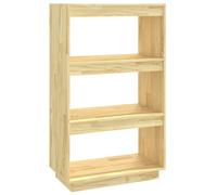 Vidaxl Book Cabinet/Room Divider 60X35X103 Cm Solid Pinewood