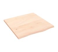 (brown, 60 x 60 x 2 cm) vidaXL Bathroom Countertop Vanity Top Wash Basin Worktop Treated Solid Wood