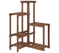 Flower Stand Plant Stand Flower Pot Holder Planter Rack Solid Wood Fir vidaXL
