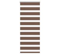 (brown, 65 x 100 cm) vidaXL Zebra Blind Dark Grey 60x230 cm Fabric Width 55.9 cm Polyester