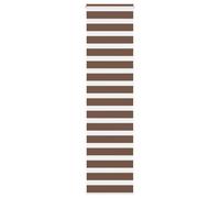 (brown, 65 x 230 cm) vidaXL Zebra Blind Dark Grey 60x230 cm Fabric Width 55.9 cm Polyester