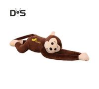 (brown, 65cm) Monkey Plush Toy Hanging Monkey Doll Stuffed Animal with Ring Buckle Long-Armed Monkey Home Decoration Window Monkey Pendant Toy Gift for Toddler