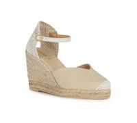 (Brown, 7.5 (Adults')) Geox D GELSA Textile Women's Light Sand Sandals