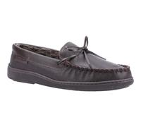 Hush Puppies Ace Leather Slipper 7 (41) Brown