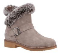 (Brown, 7 (Adults')) Hush Puppies Hannah Suede Women's Taupe Boots