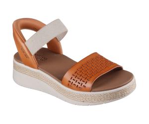 (Brown, 7 (Adults')) Skechers BOBS Sun Ray Women's Luggage Sandals
