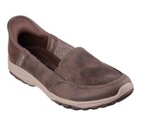 (Brown, 7 (Adults')) Skechers Reggae Fest 2.0 Classically Textile Women's Chocolate Trainers
