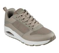 Skechers Mens Uno Sol 232248-Tpe Taupe Lace Up Shoes UK 7