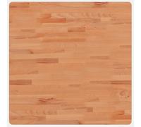 (brown, 70 x 70 x 1.5 cm) vidaXL Table Top Wooden Replacement Desk Top Dining Table Top Solid Wood Beech